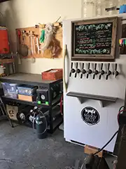Brewing Equipment and Keezer